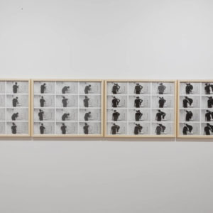 "Aprender de memoria", Léster Rodríguez, 2020, Registro de acción, Impresión sobre papel de algodón 55 x 70 cm c/u